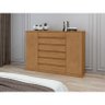 Cômoda Sapateira Vedra Amêndoa Clean – Lopas - 4