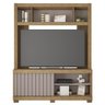 Estante Home para Tv até 60 Polegadas Cinne Marrom Caemmun - 6