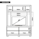 Ver mais imagens de Estante Home Para TV até 65 Polegadas Bambam Marrom Caemmun