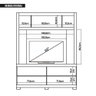 Estante Home Para TV até 65 Polegadas Bambam Marrom Caemmun - 8