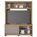 Ver imagem 6 de Estante Home Para TV até 65 Polegadas Bambam Marrom Caemmun