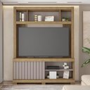Ver imagem 5 de Estante Home para Tv até 60 Polegadas Cinne Marrom Caemmun