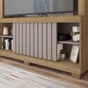 Ver imagem 3 de Estante Home Para TV até 65 Polegadas Bambam Marrom Caemmun