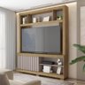 Estante Home para Tv até 60 Polegadas Cinne Marrom Caemmun - 1