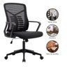 Cadeira de Escritório Giratória Mesh Ergonômica Preto - 2