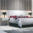 Ver imagem 2 de Cabeceira Extensível Casal/Queen 2 Mesas de Apoio Calenda Henn