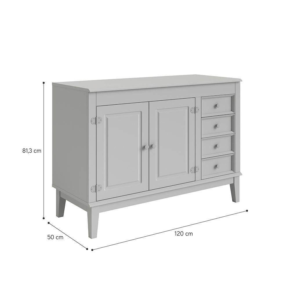 Cozinha Modulada 6 peças - Off White - 3