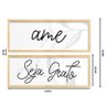 Kit 2 Quadros com Moldura Frases Amor Gratidão Folhas Sala - 4