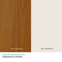 Ver imagem 4 de Guarda Roupa Casal 4 Portas com Pés Gênova Luciane Móveis