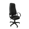 Cadeira Escritório Presidente Comfort Plus - Base Preta - 1
