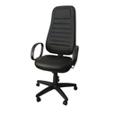 Ver imagem 2 de Cadeira Escritório Presidente Comfort Plus - Base Preta