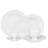 Baixela Serviço Jantar Soleil White 50pç Porcelana Oxford - 2