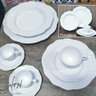 Baixela Serviço Jantar Soleil White 50pç Porcelana Oxford - 4