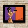 Placa Decorativa - Cowboy Bebop: Faye Valentine - Grande - 1