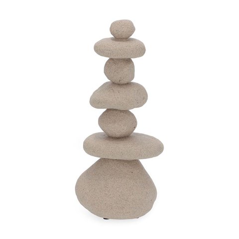 Escultura Pedras em Poliresina - 30 Cm Abra Cadabra Decoração