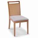 Ver imagem 4 de Kit com 2 Cadeiras de Jantar Mel Encosto em Tela - 2267