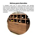 Ver mais imagens de Kit 3 Peças para Sala de Estar Rack, Mesa de Centro e Cristaleira Murano