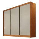 Ver imagem 1 de Guarda Roupa Casal Lôgan Plus 3 Portas 4 Gavetas Cinamomo Fendi - Novo Horizonte