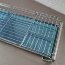 Ver imagem 4 de Escorredor de Louça 12 Pratos Corrediça Deslizante 87cm Aramado com Bandeja Inox