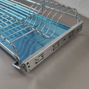 Ver imagem 6 de Escorredor de Louça 12 Pratos Corrediça Deslizante 87cm Aramado com Bandeja Inox