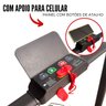 Esteira Elétrica Ergométrica Dobrável 2x1 Portátil 100kg 12km/h 2.0hp Importway Iwest - 3