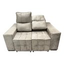 Ver imagem 5 de Sofá Retrátil Reclinável 2 Lugares 106x150cm Confortável