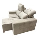 Ver imagem 6 de Sofá Retrátil Reclinável 2 Lugares 106x150cm Confortável