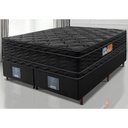 Ver imagem 1 de Cama Box King Colchão Ortofirm Black + Box 193x203x71 Double Face Espuma D33 Preto