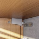 Ver imagem 5 de Rack Suspenso para Sala 175 cm Madeira TV 75 Polegadas Freijó Rian Idimex