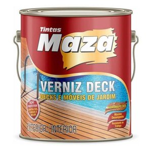 Verniz para Deck Hidro-repelente Maza 3,6lt Transparente
