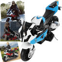 Ver imagem 4 de Moto Eletrica Infantil Zippy Toys BMW S1000RR Aterish 12V Azul