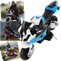 Moto Eletrica Infantil Zippy Toys BMW S1000RR Aterish 12V Azul - 4 Moto Eletrica Infantil Zippy Toys BMW S1000RR Aterish 12V Azul - 4