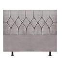 Ver imagem 1 de Cabeceira para Cama Box Casal 1,60 Cm Istambul - House Cinza Claro