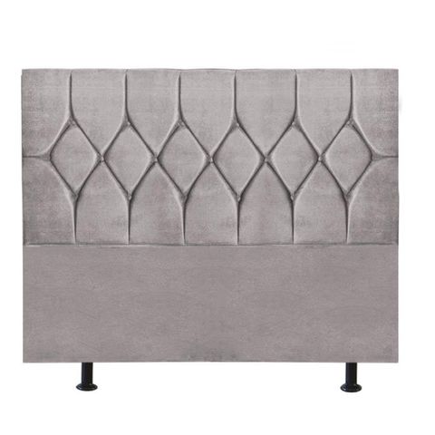 Cabeceira para Cama Box Casal 1,60 Cm Istambul - House Cinza Claro