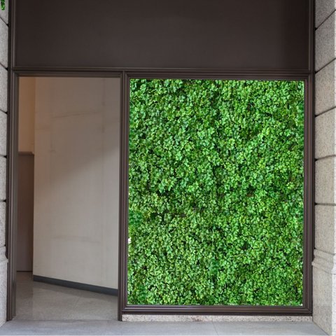 11 Paineis Trevo Artificial Planta Quadro Verde Decorativo para Jardim Vertical Interno no Ambiente