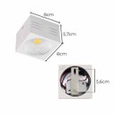Ver imagem 2 de Spot Led Sobrepor Viena Moderno 10w Branco Quente Nordecor 6142 St3041
