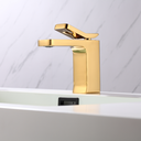 Ver imagem 3 de Torneira Monocomando Dourada Gold Bica Baixa Luxo Banheiro Lavabo Pia Cuba Inovartte In60