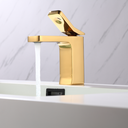 Ver imagem 4 de Torneira Monocomando Dourada Gold Bica Baixa Luxo Banheiro Lavabo Pia Cuba Inovartte In60