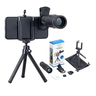 Lente Para Celular Telescópio Apexel 18x Zoom + Tripé de Apoio Para Observação da Natureza Lua Anima - 2