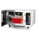 Ver imagem 4 de Porta Pizza Kit Pote Silicone Hermetico 5 Fatias para Tortas e Bolo Retratil Micro-Ondas Vermelho