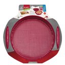 Ver imagem 1 de Forma Assadeira Antiaderente Silicone 25cm Bolo Torta Pão