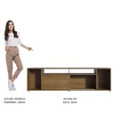 Ver imagem 6 de Rack para TV até 65 Polegadas Madesa Cancun Rustic Cor:Rustic