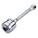 Ver imagem 1 de Bico Arejador Extensor Articulado Para Torneiras 360 Inox