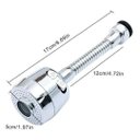 Ver imagem 7 de Bico Arejador Extensor Articulado Para Torneiras 360 Inox