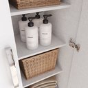 Ver imagem 6 de Armário Multiuso 2 Portas Margarida Branco