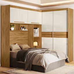Guarda-Roupa Modulado Florença 6 Portas - MDF - Moval - 4