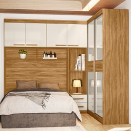 Guarda-Roupa Modulado Florença 6 Portas - MDF - Moval - 5