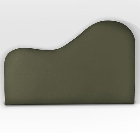 Cabeceira Orgânica 160cm Casal Queen Painél para Cama Box Bouclé Serena