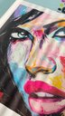 Ver imagem 3 de Canvas para Quadro Decorativo Rosto de Mulher Olhos Azuis 69,5 X 70cm