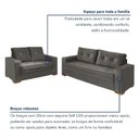 Ver imagem 5 de Conjunto de Sofá 2 e 3 Lugares Toquio